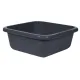 Curver Afwasbak 10 liter Antraciet 35x35 cm 14 cm hoog